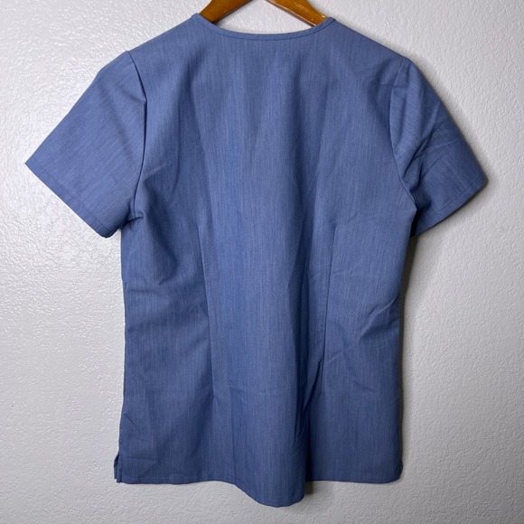 Figs Catarina Top Uman Jogger Pants Scrub Set Heathered Indigo WomensSmall - Picture 3 of 11